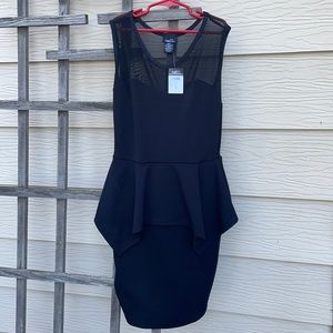 Woman’s little black dress
